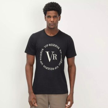 Camiseta Vip Reserva®. - Preta