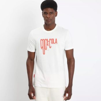Coca-Cola - Camiseta Logo | Off White