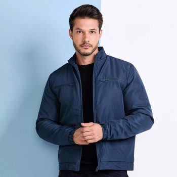 M. Officer - Jaqueta Lisa Com Bolsos | Azul Marinho