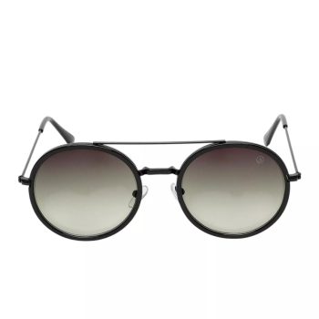 Óculos De Sol Aviador - Preto & Cinza