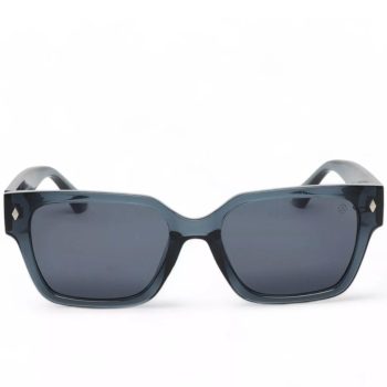 Le Bains Paris - Óculos De Sol Retangular| Azul Marinho & Azul Marinho