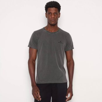 Vip Reserva - Camiseta Básica. - Cinza Escuro