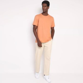 Camiseta Lisa. - Laranja