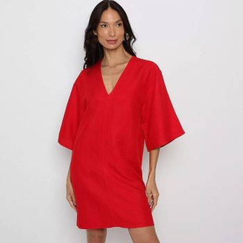 Lança Perfume - Camisa Alongada Tie Dye - Bege & Amarela