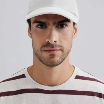 Hering - Boné masculino aba curva com bordado | Branco