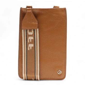 Porta-Celular Com Tag. - Caramelo & BegE eSC