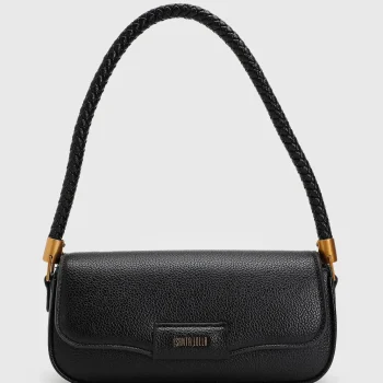 Bolsa Tiracolo Santa Lolla Alça Dupla Preta