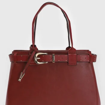 Vizzano - Bolsa Feminina Grande Cinto Decorativo Vinho